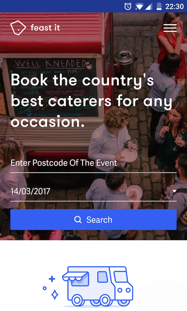 Feast It on a Mobile Browser